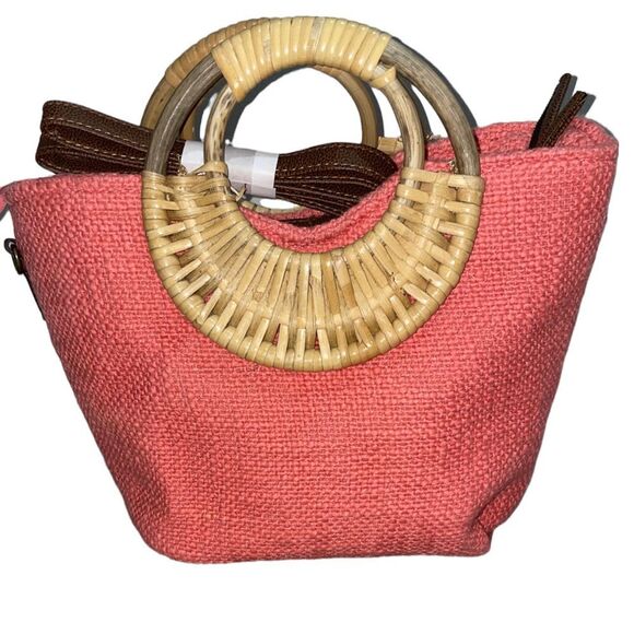 CORAL NWOT CROSSBODY BAG - Picture 1 of 12